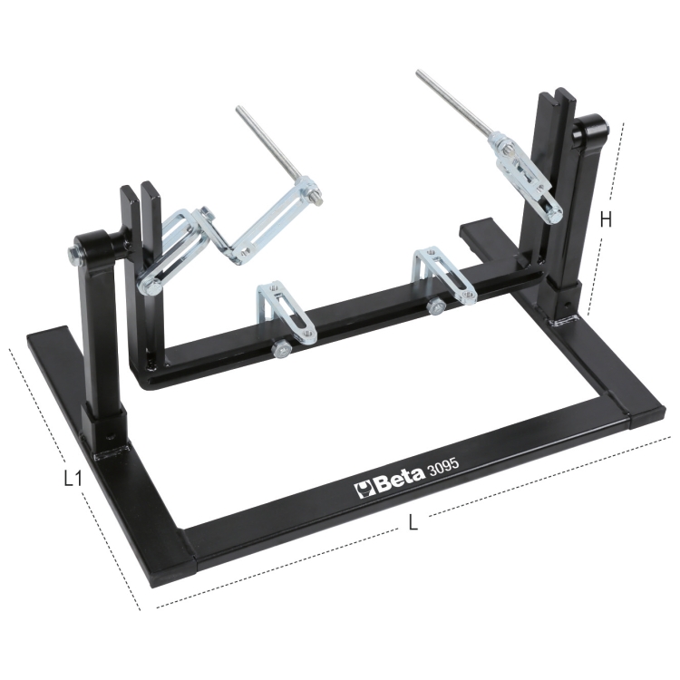 Workbench stand for motorcycle engines 3095 Beta Tools