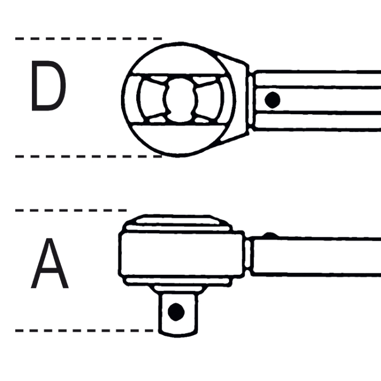 Beta 666/C5 - Chiave dinamometrica a scatto Zero-Reset 10–50 Nm, quadro 3/8 in cassetta con bussole e prolunghe