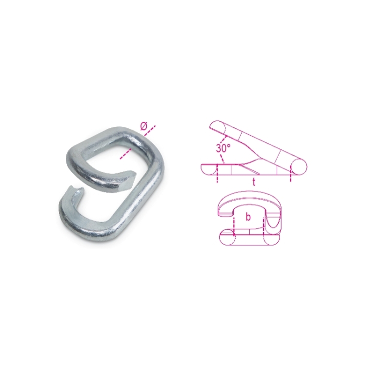 Catena Vittoria Diam 2,2 Mm In Acciaio Zincato Vendita Al Metro - Foto 2