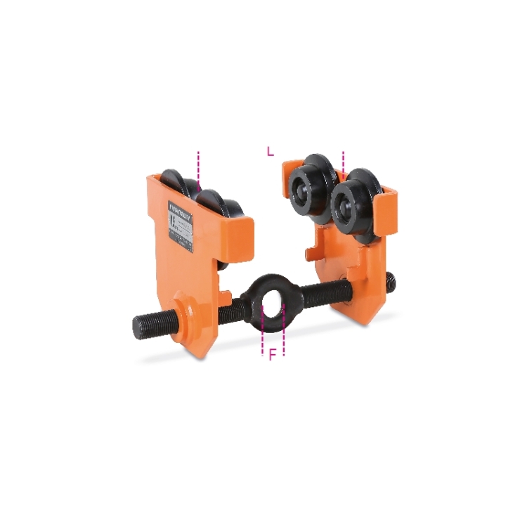 Push trolleys for manual beam clamps 8147S Beta Tools