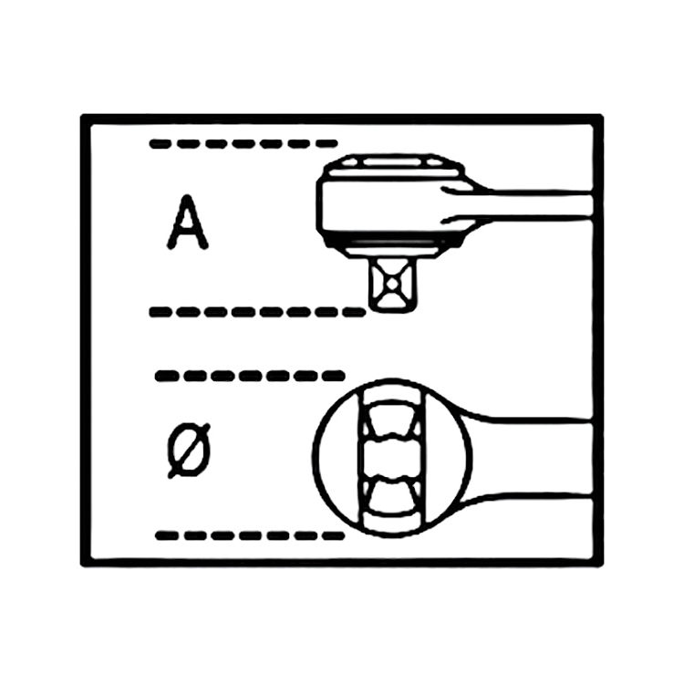 920/50F - CRICCHETTO SEMPLICE CON ATTACCO QUADRO FEMMINA 1/2” BETA UTENSILI  009200889