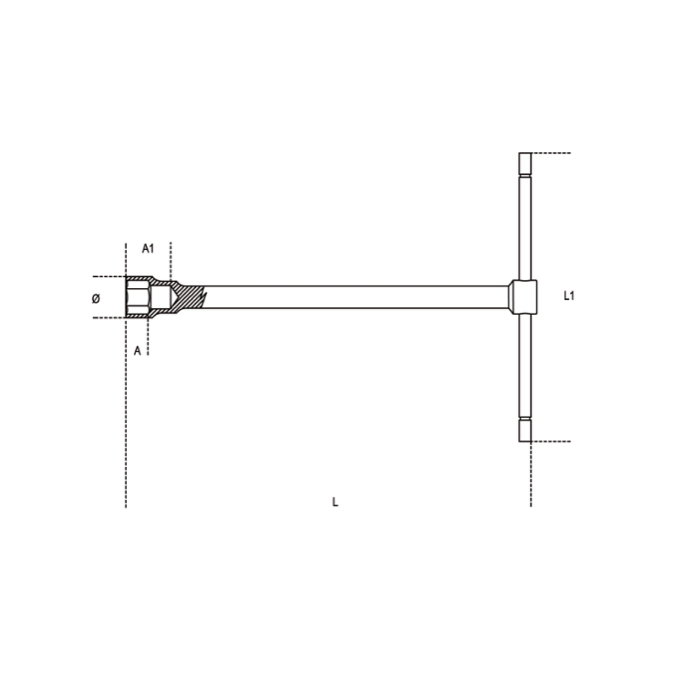 T-handle hexagon socket wrenches 950 – Beta Tools T-handle hexagon socket wrenches 950 – Beta Tools