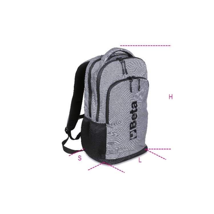 Cintura con cerniera Zip tasca segreta h35 pelle Marrone | Acciaio