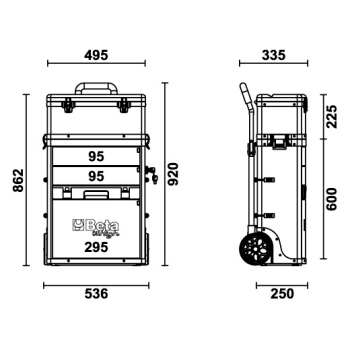 C41MS/G BETA 41000952 Moduli Superiori Grey 7016 C41H MS C41MS/G BETA 41000952 Moduli Superiori Grey 7016 C41H MS