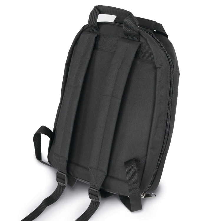 Sac à Dos à Outils 73 Poches Orange/noir - Résistant 35L, Eau, Polyester Oxford