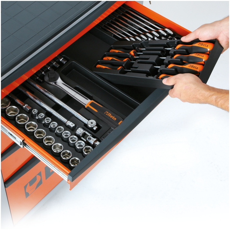 ABS thermogevormde bak met momentsleutel 666/20 T122 – Beta Tools